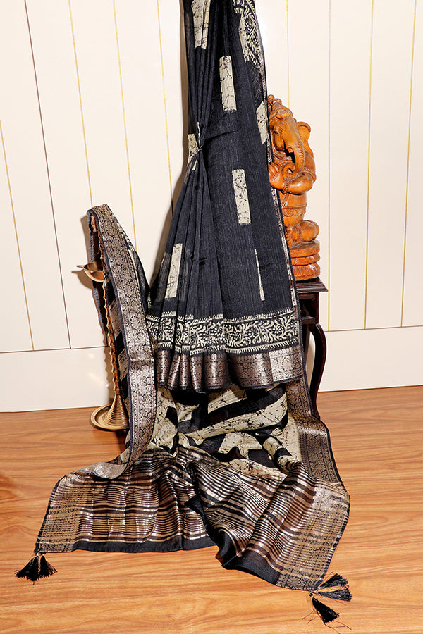 Midnight Temple Saree (New 213-R-213)