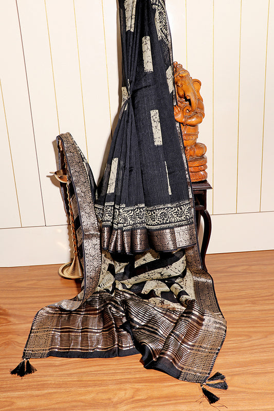 Midnight Temple Saree (New 213-R-213)