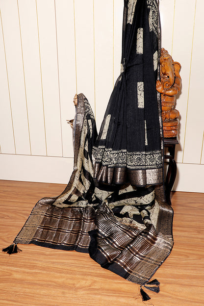 Midnight Temple Saree (New 213-R-213)