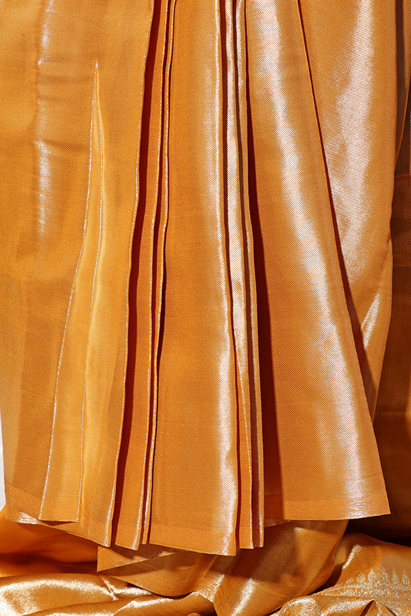 Golden Aura Pure Silk (Pre- Draped )Saree (New 223-R-223)