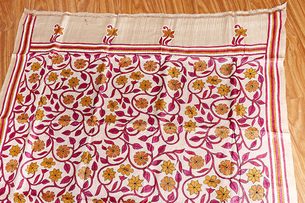 Shonaar Katha Tussar Silk Saree (New 232-R-231)