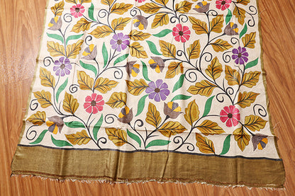 Banlata Bloom Pure Tussar Silk (New 233-R-232)