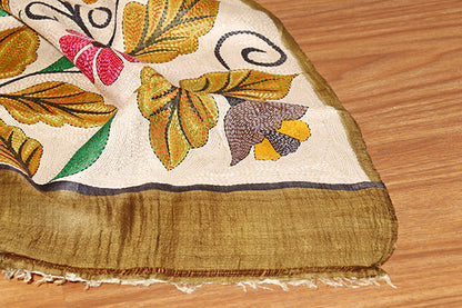 Banlata Bloom Pure Tussar Silk (New 233-R-232)