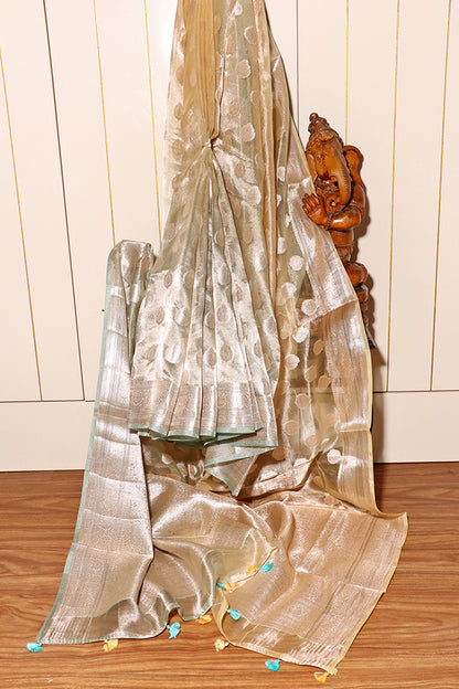 Chandrika Banarasi Tissue Organza Saree (New 235-R-234)