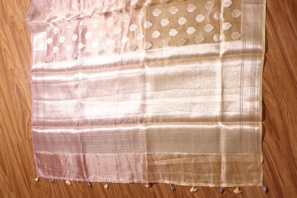 Gulnoor Banarasi Tissue Organza Saree (New 236-R-235)