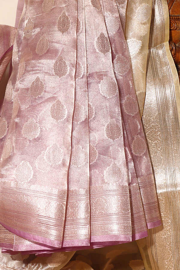 Gulnoor Banarasi Tissue Organza Saree (New 236-R-235)