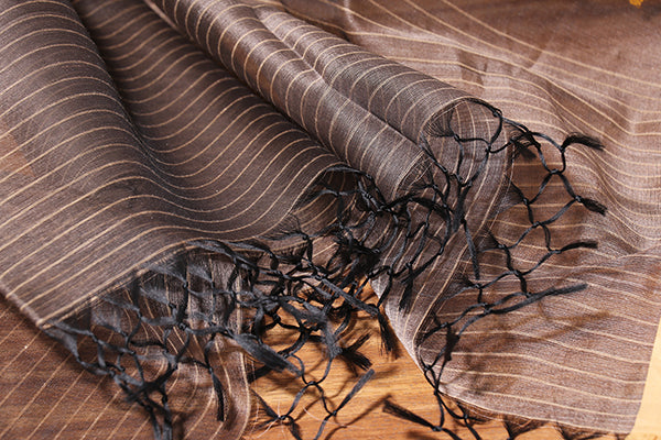 Koyla Gulmohar Jamdani Saree (New 239-R-238)