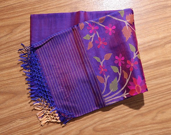 Neelgulab Pure Jamdani Saree (New 240-R-239)