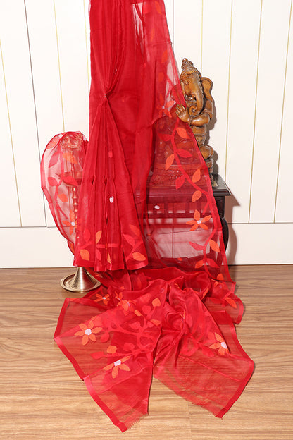 Lalparul Jamdani Saree (New 241-R-240)