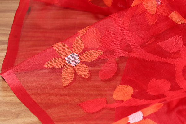 Lalparul Jamdani Saree (New 241-R-240)