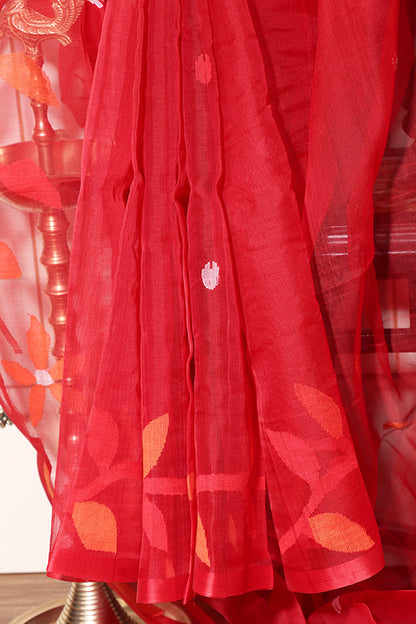Lalparul Jamdani Saree (New 241-R-240)