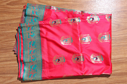 Rani Rupkatha Baluchari Saree (New 243-R-242)