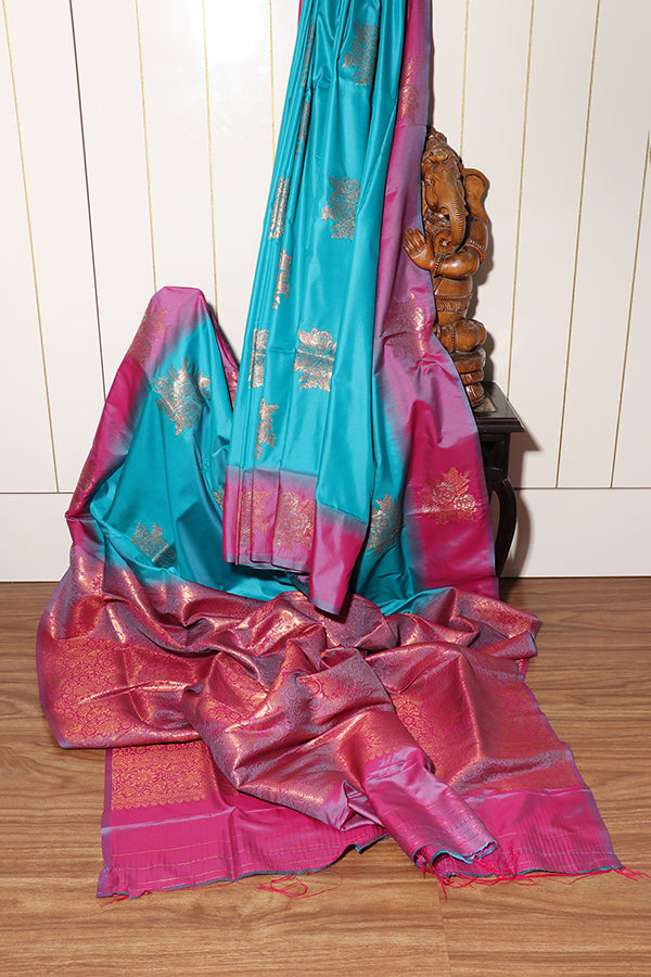 Meenakshi Baluchari Saree (New 245-R-244)