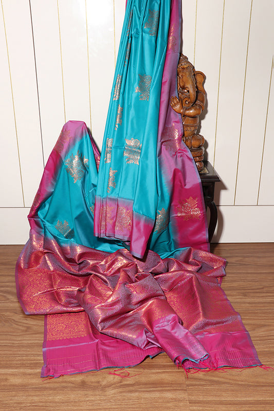 Meenakshi Baluchari Saree (New 245-R-244)