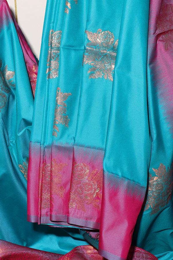 Meenakshi Baluchari Saree (New 245-R-244)