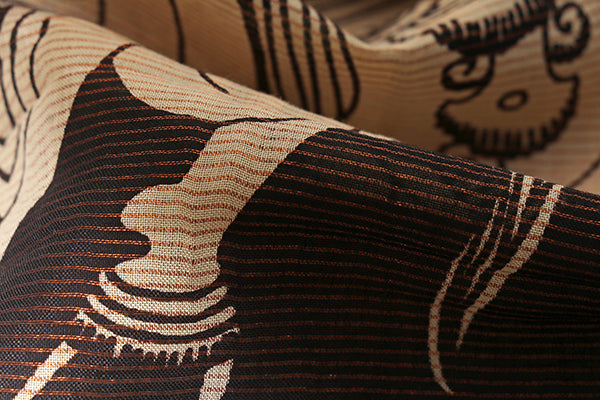 Mythical Madhubani – Hand-Painted Pen Kalamkari Saree (New 250-R-250)