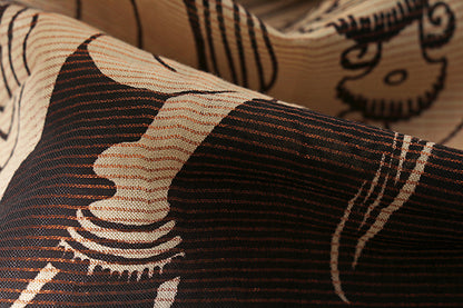 Mythical Madhubani – Hand-Painted Pen Kalamkari Saree (New 250-R-250)