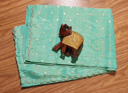 Sitara Buti Satin Saree (New 256-R-255)