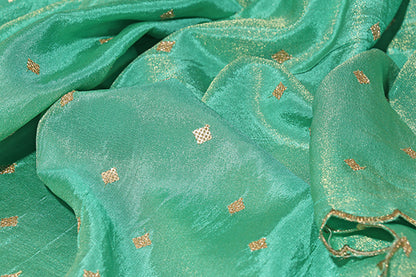 Sitara Buti Satin Saree (New 256-R-255)