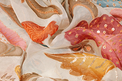 Phoolwari Organza Dream (New 257-R-256)