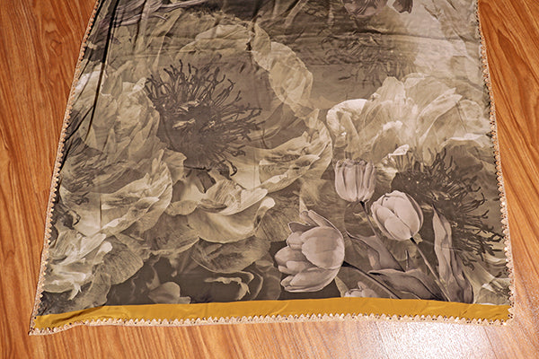 Mystic Forest Satin Silk Saree (New 288-R-283)