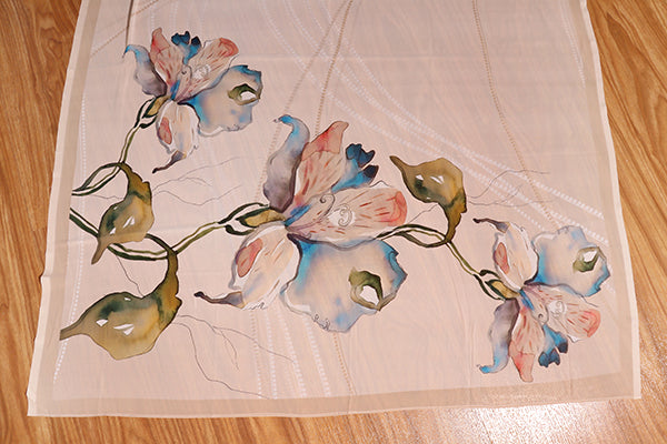Whispering Blooms  Saree (New 289-R-284)
