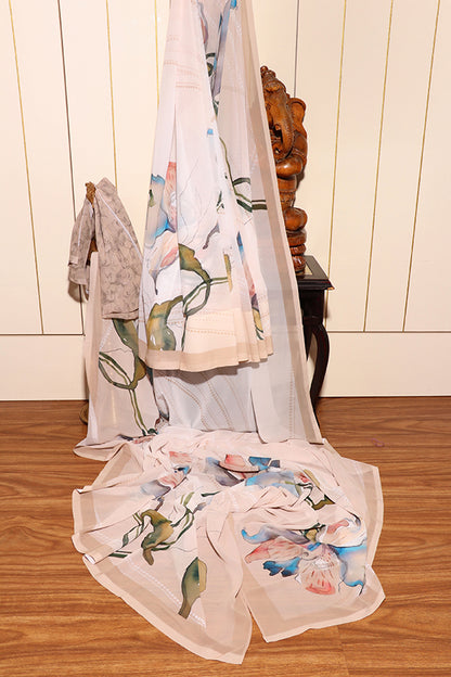 Whispering Blooms  Saree (New 289-R-284)