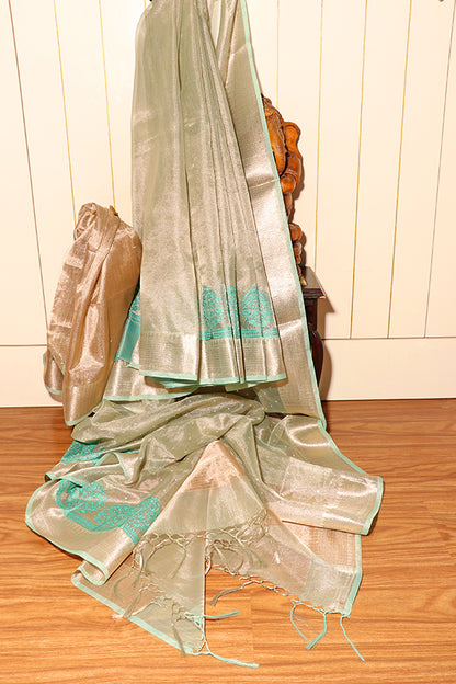 Mint Whisper Tissue Silk (New 310-R-305)