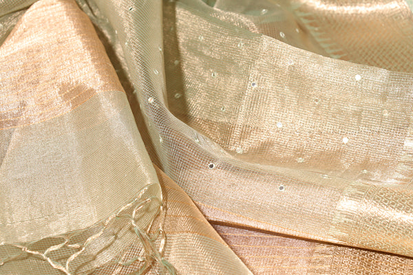 Mint Whisper Tissue Silk (New 310-R-305)