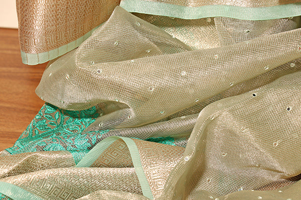 Mint Whisper Tissue Silk (New 310-R-305)