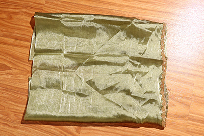 Olive Luster Shimmer Saree (New 312-R-307)