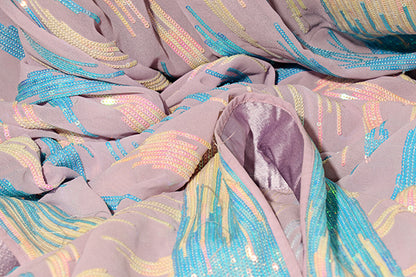 Lavender Mirage Ombré Saree (New 313-R-308)