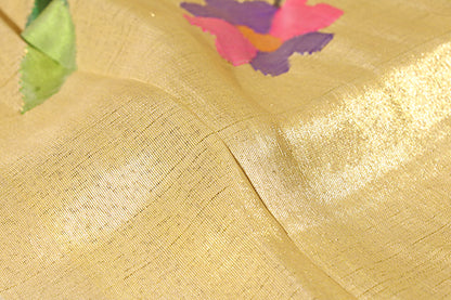 Ivory Blossom – Pure Yeola Paithani (New 315-R-310)