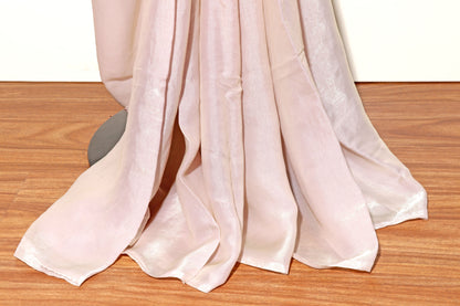 Gulabi Roshan Shimmer Tissue Silk Saree - 611