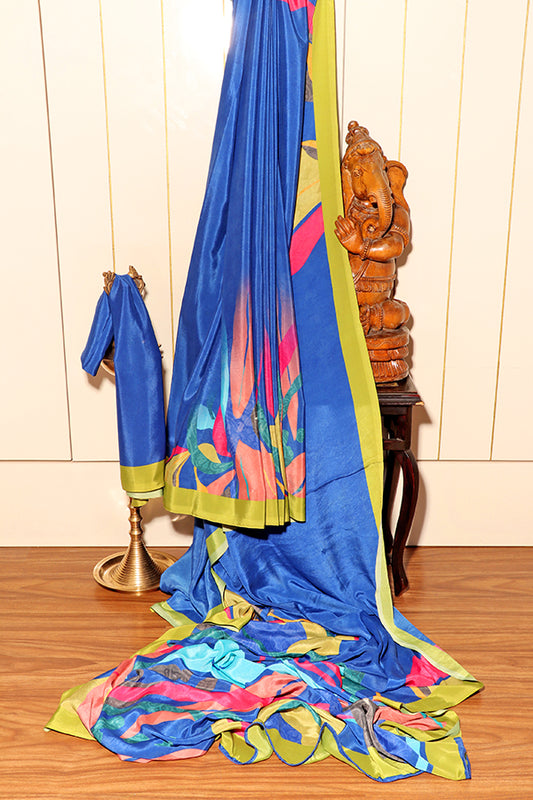 Azure Bloom – Satin Elegance (New 337-R-331)