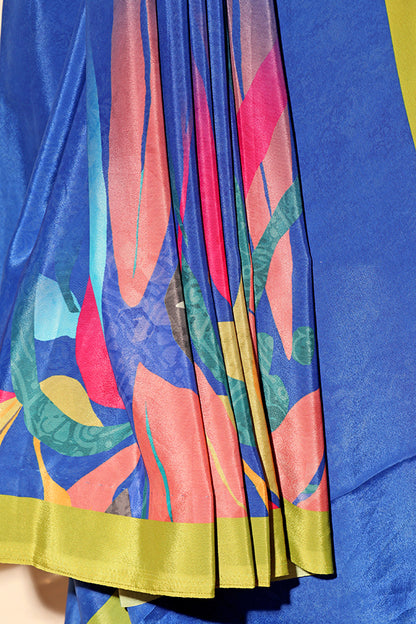 Azure Bloom – Satin Elegance (New 337-R-331)