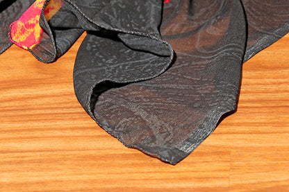 Twilight Tulips – Georgette Dream Saree (New 340-R-334)