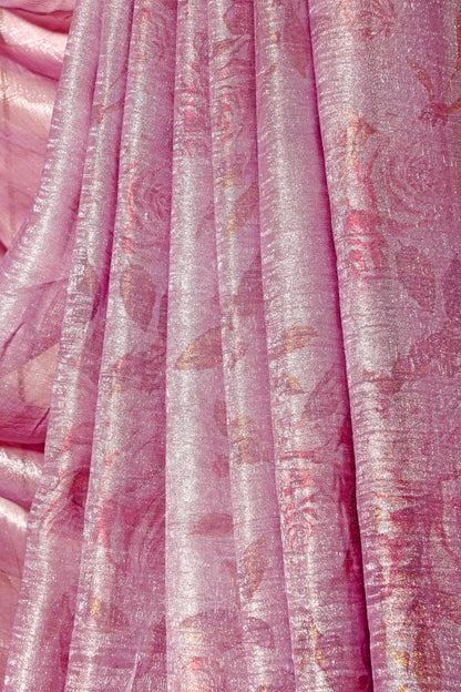 Lilac Radiance – Metallic Silk Elegance 501