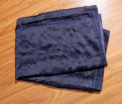Midnight Bloom Saree 505