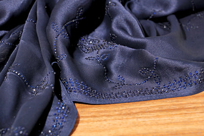 Midnight Bloom Saree 505