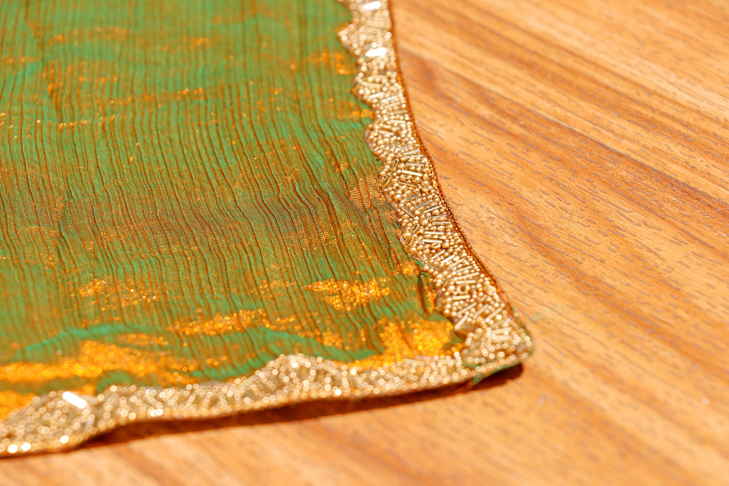 Emerald Radiance Saree 507