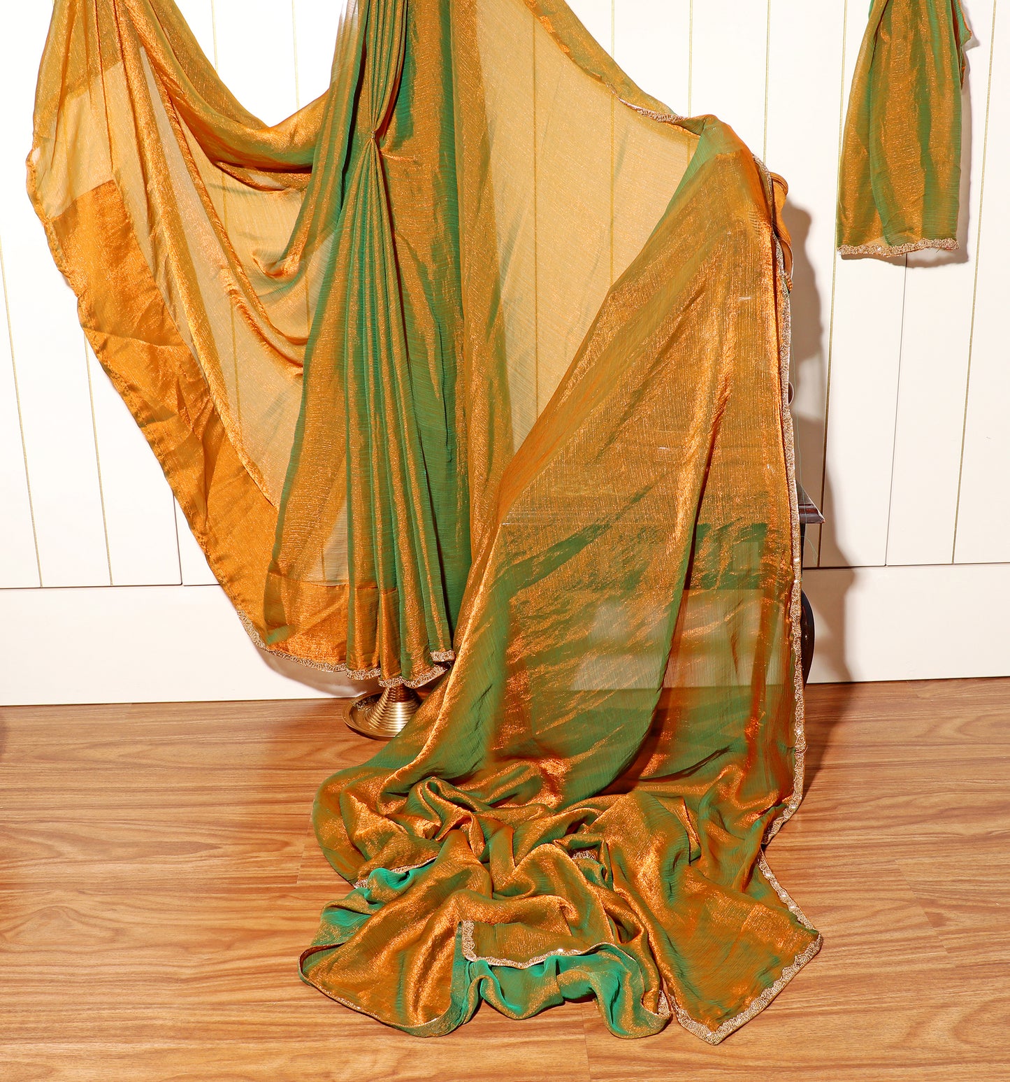 Emerald Radiance Saree 507