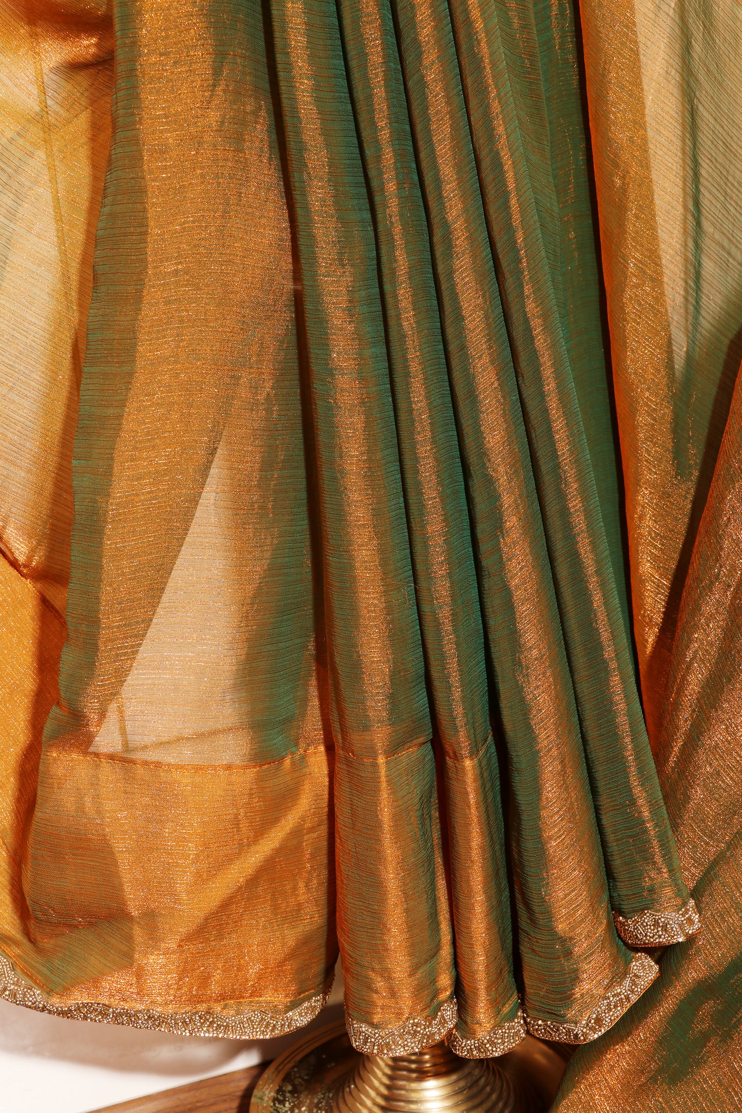 Emerald Radiance Saree 507