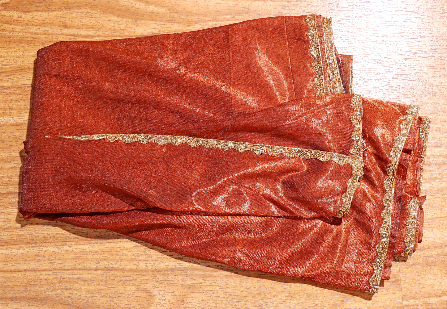 Amber Flame Saree 506