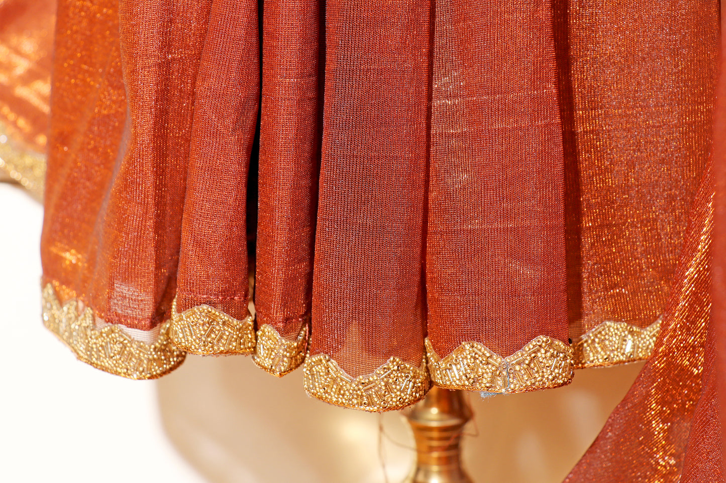 Amber Flame Saree 506