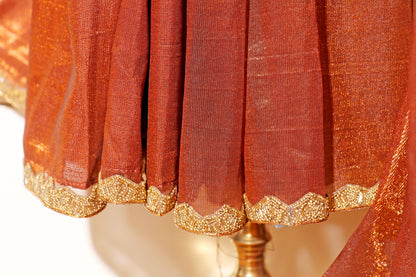 Amber Flame Saree 506