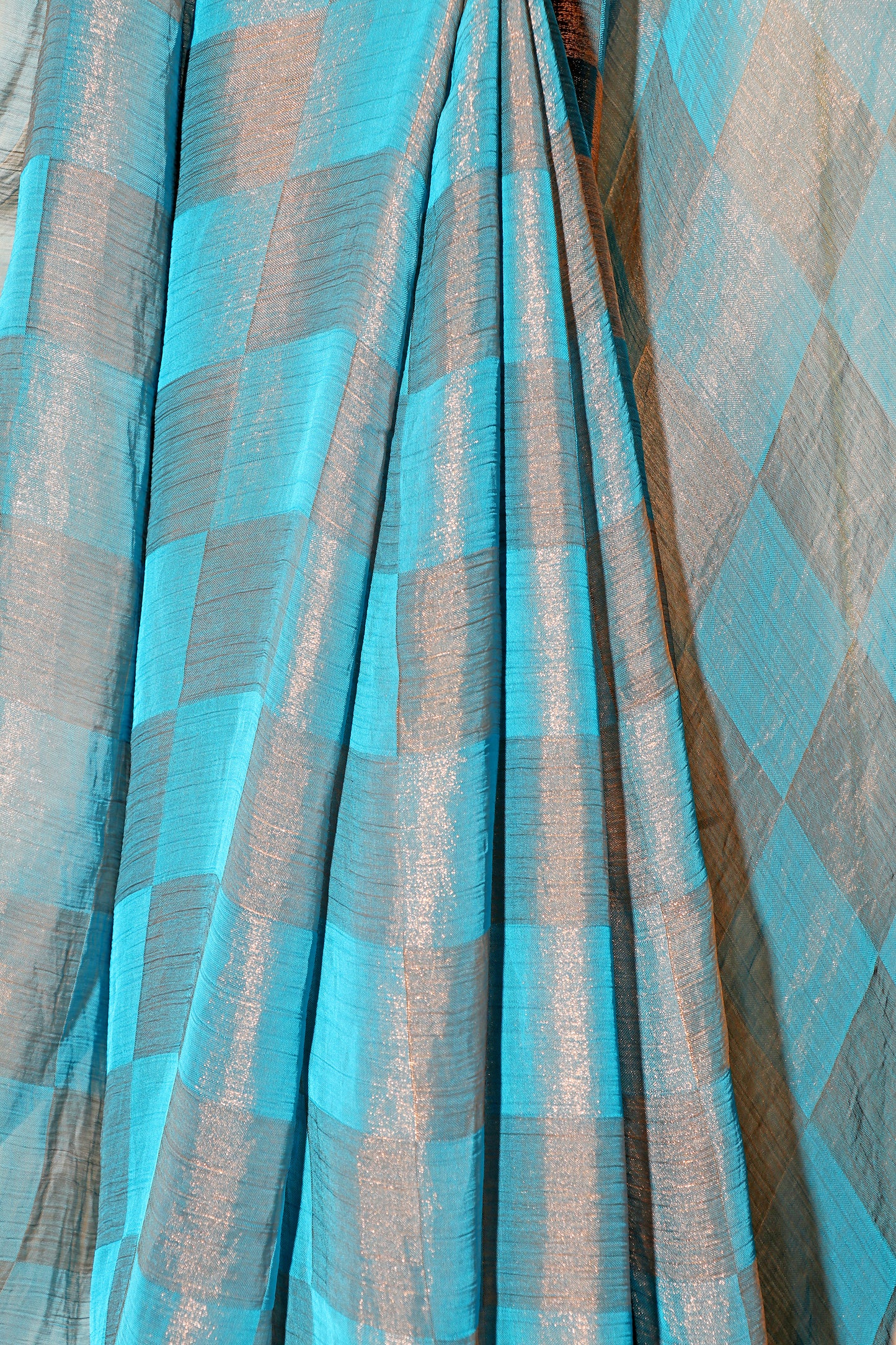 Aqua Gleam Saree 508