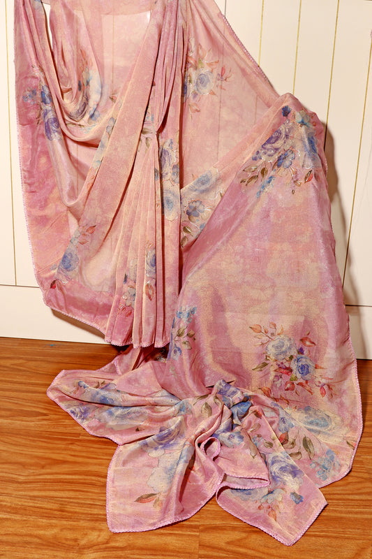 Blush Petal Bloom Saree 510