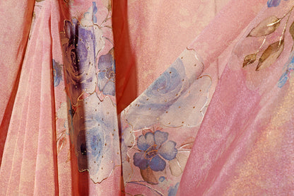 Blush Petal Bloom Saree 510