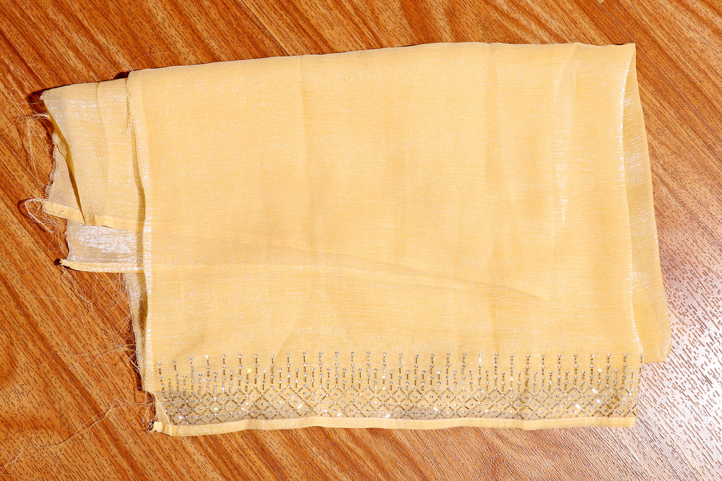 Champagne Radiance Saree 511